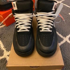 NIKE X OFFWHITE AIR FORCE 1 BLK